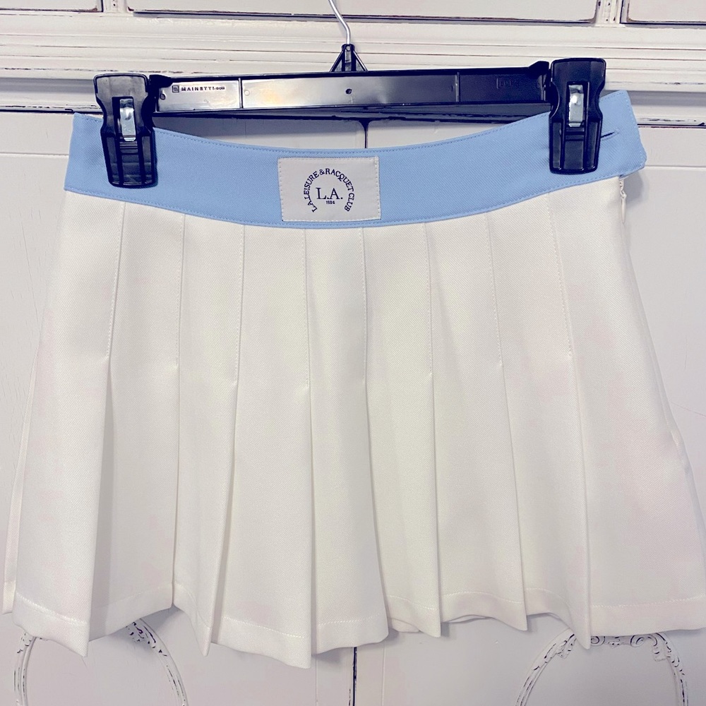 White Tennis Skirt